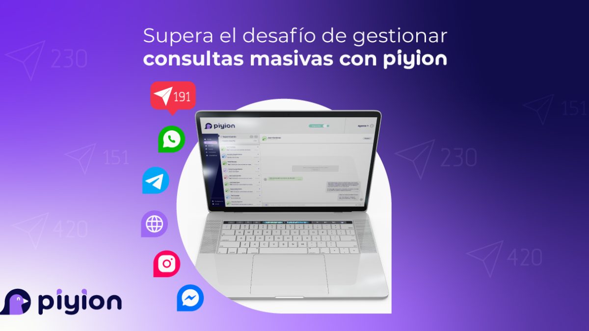 Supera el desafío de gestionar consultas masivas con Piyion