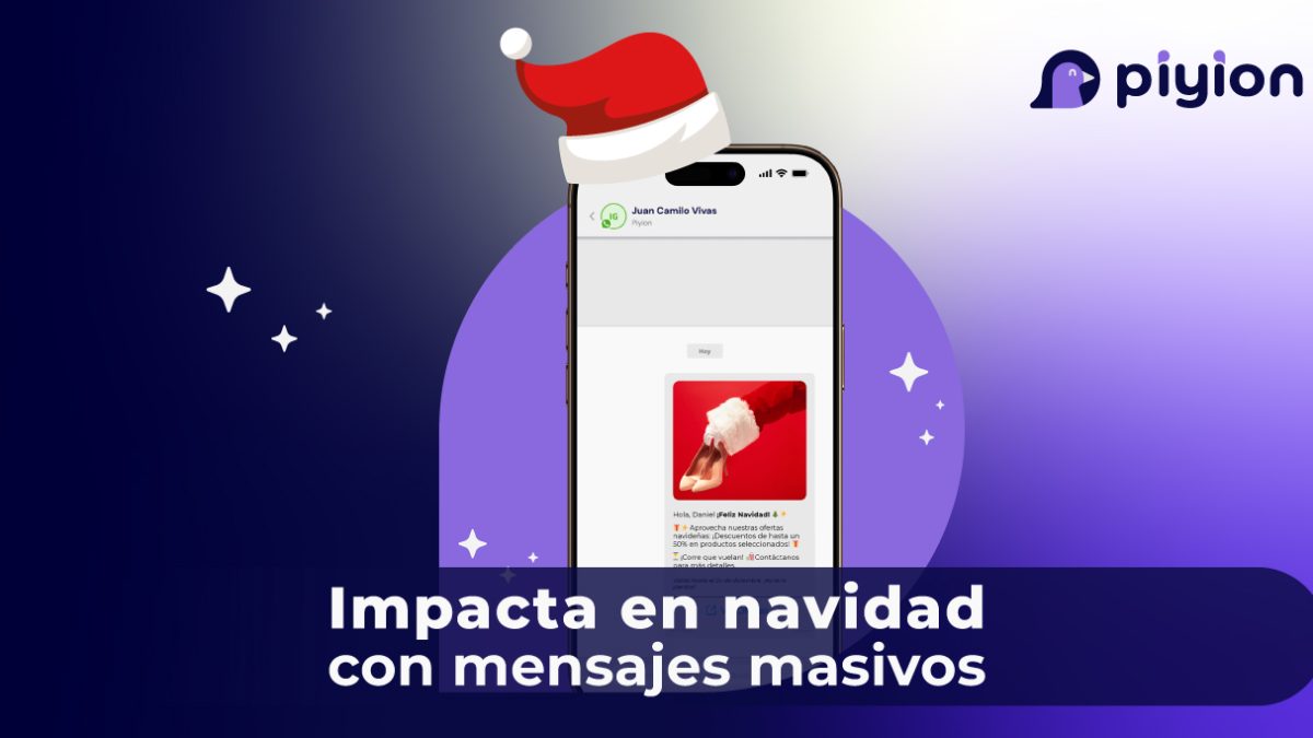 Impacta en navidad con mensajes masivos