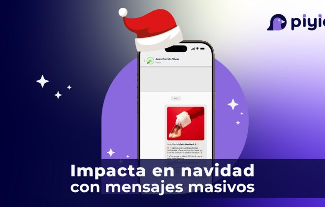 Impacta en navidad con mensajes masivos