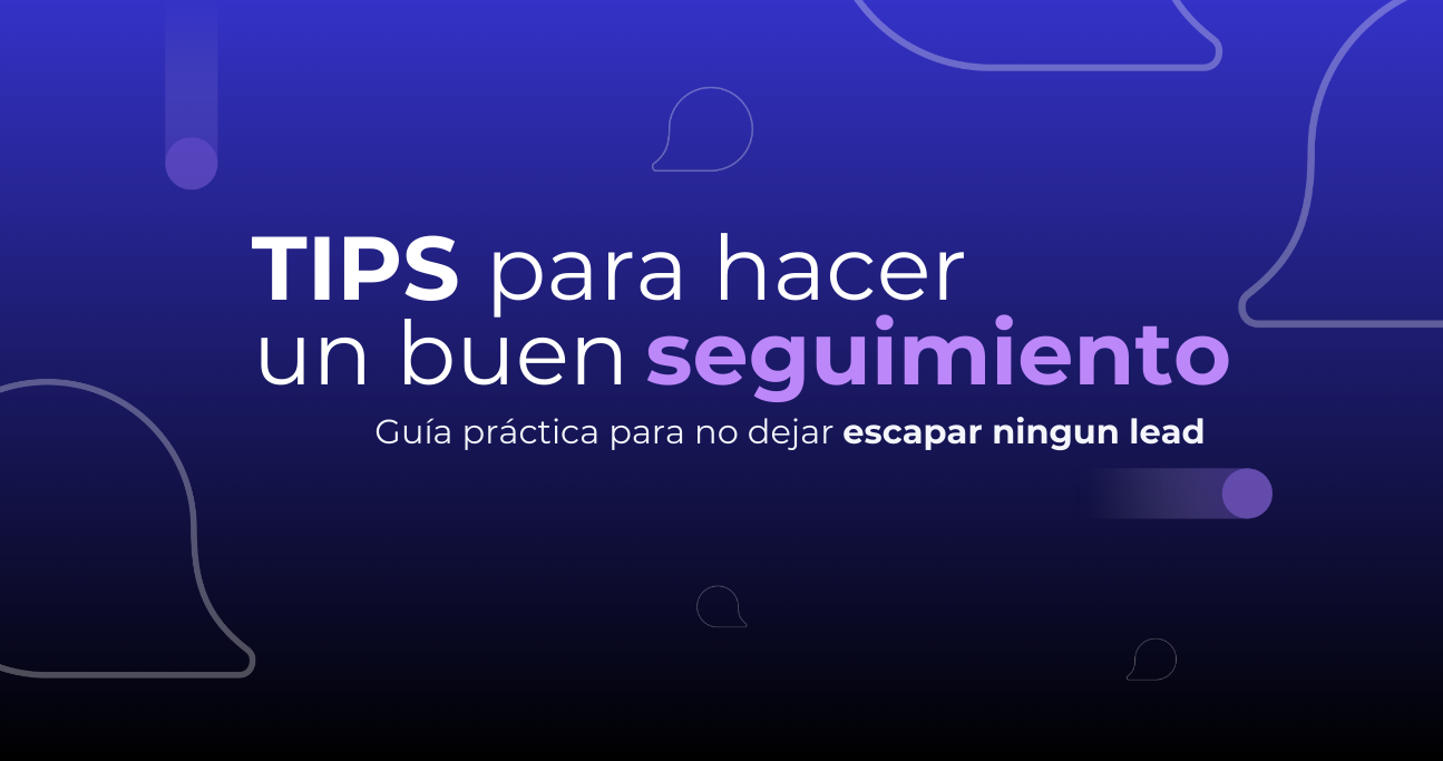 Seguimiento de clientes en WhatsApp